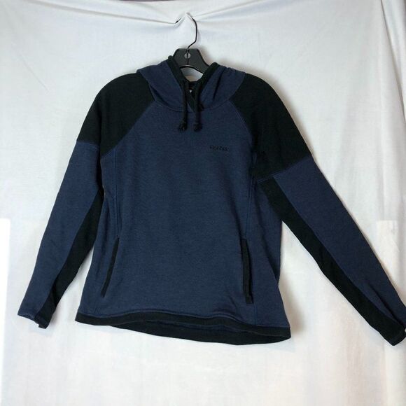 Reebok women's Blue/Black hoodie size S/CH.         RS - Picture 1 of 4